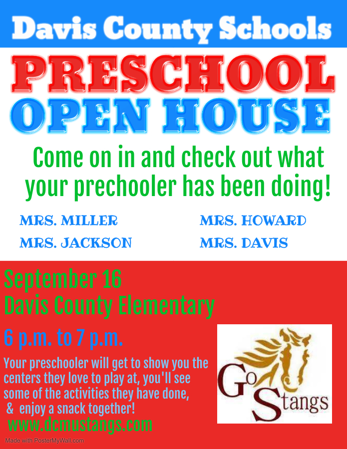 Preschool Open House