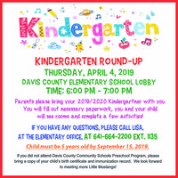 Kindergarten Round-up