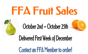 FFA Fruit Sales